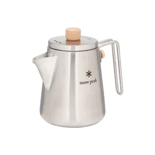 【Snow Peak】營地咖啡師 手沖壺 CS-115R(水壺 咖啡壺 露營咖啡 露營手沖 咖啡器具 露營 逐露天下)