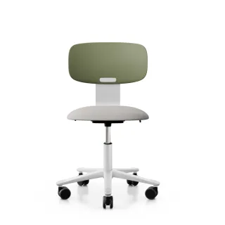 【FLOKK】HAG TION 抹茶綠 人體工學椅 布面 辦公椅 工作椅 職人椅