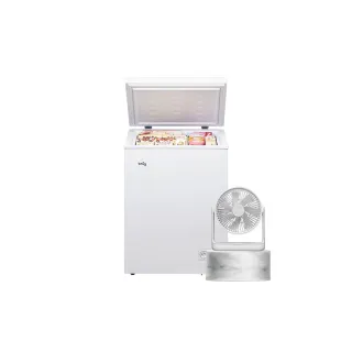【only】贈DC變頻小縫扇-高CP款149L臥式冷凍櫃OC149-NK01Z福利品(上掀式/耗電量與變頻相仿 贈品市價$1990)
