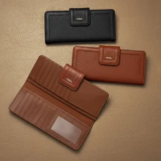 【FOSSIL 官方旗艦館】Madison 多層扣式經典女長夾 雙12限定(多色可選)