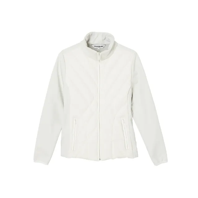 【TRAVELER 旅行者】女款Softshell 防風撥水羽絨保暖外套｜252TR911(撥水/防風/保暖)