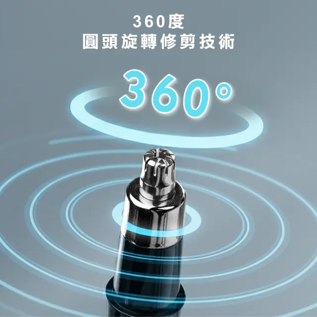 【BLAUPUNKT 德國藍寶】電動鼻毛修剪器 BPH-R05NU