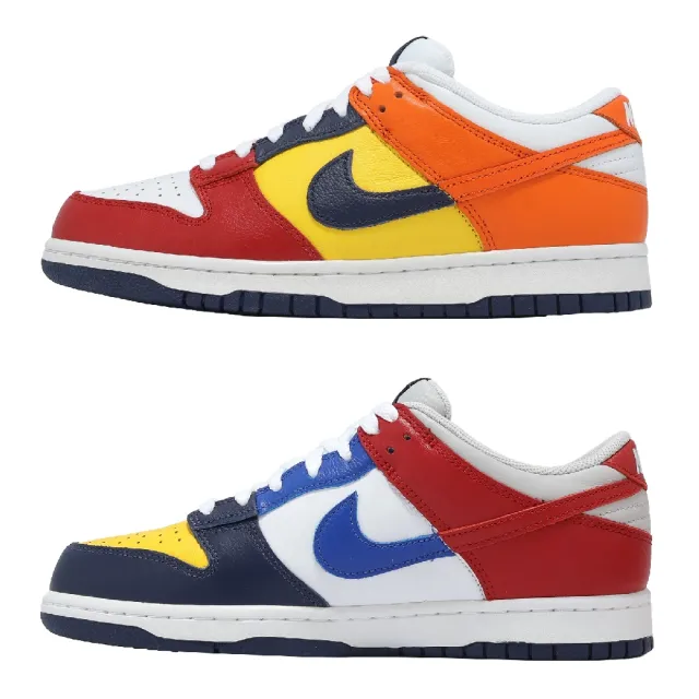 【NIKE 耐吉】休閒鞋 Dunk Low QS 男鞋 女鞋 CO.JP What The 鴛鴦 拼接(IB2051-400)