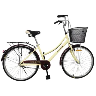【HUB & DYNE】24吋單速淑女車-百分百組裝(腳踏車)