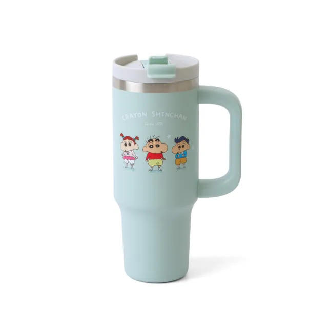 【Norns】雙飲手把保溫杯(蠟筆小新 Peanuts史努比 Snoopy 保冰保溫環保飲料杯 冰壩杯)