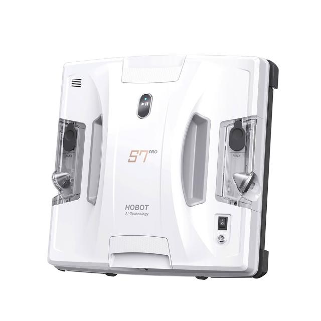 【HOBOT 玻妞】雙布振動擦窗機器人 HOBOT-S7 Pro(全球首創雙布震動/雙噴水/APP遙控器雙控制)
