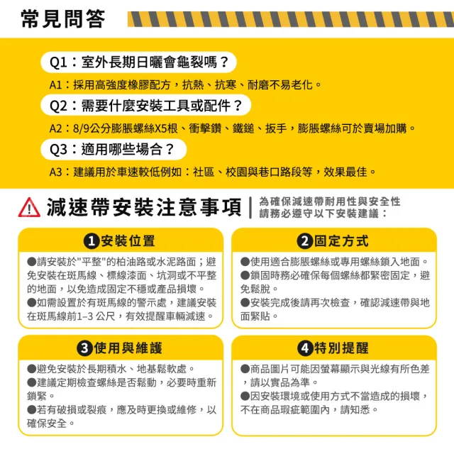 【智殿】10公分線槽 減速帶 護線槽 限速緩衝 室外橡膠線槽板 車輛減速 過線槽 pvc線槽(減速墊 165-TRA10)