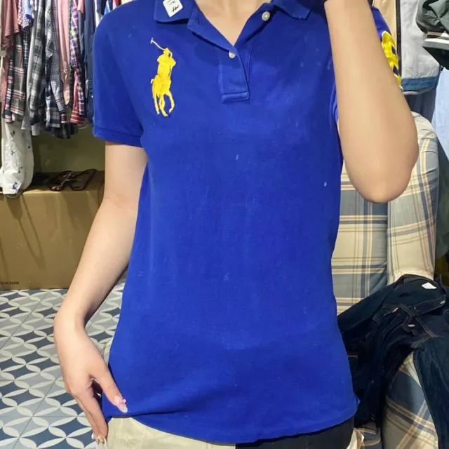 【RALPH LAUREN】polo RL 大童款刺繡大馬短袖POLO衫(贈原廠紙袋送禮)