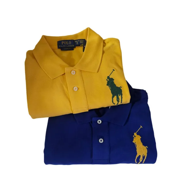 【RALPH LAUREN】polo RL 大童款刺繡大馬短袖POLO衫(贈原廠紙袋送禮)
