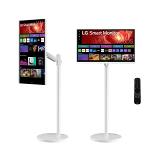 【LG 樂金】HoMIE機 Pro 3S 32U731SA-W智慧聯網螢幕+移動支架組合(32型/IPS/webOS/AirPlay2/IOT操控)