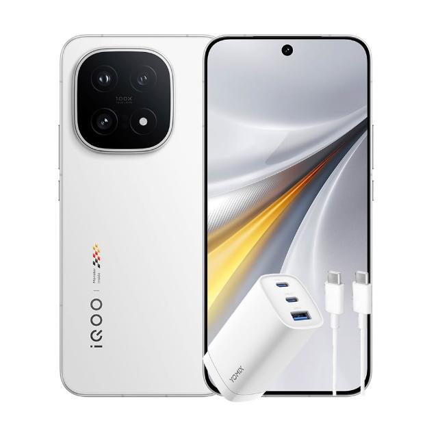 官方直營【iQOO】iQOO 15 5G傳奇白(16G/512G/65W充電頭+線組)