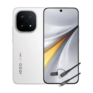 官方直營【iQOO】iQOO 15 5G傳奇白(16G/512G/60W二合一快充線組)
