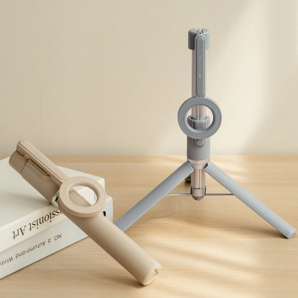 美極品自拍棒 MAGIPEA美極品 三腳自拍棒 3.0 磁吸版,升級N52 強力磁吸 一吸即拍)