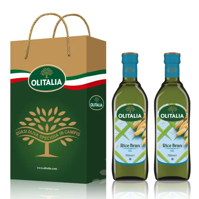 【Olitalia 奧利塔】超值玄米油750mlx6瓶(+贈Molisana茉莉義大利筆管麵500gx1包)