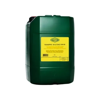 【YACCO-亞殼】法國原裝進口YACOO TRANSPRO 40LE 15W40 20公升潤滑油(台灣總代理公司貨)
