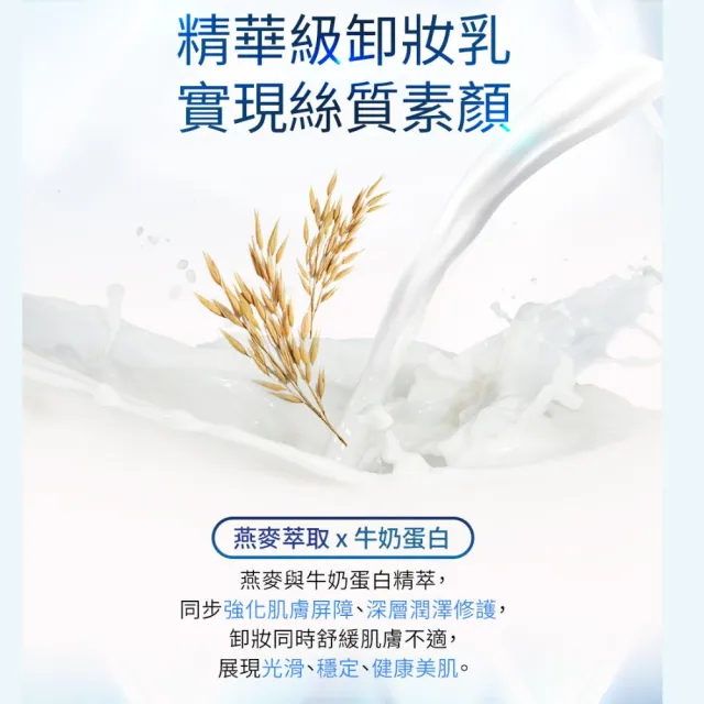 【Bio-essence 碧歐斯】BIO V逆齡藍銅胜肽深層卸妝乳200ml(3入組)