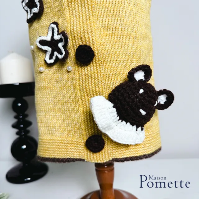 【Maison Pomette】萌熊星辰暖萌毛衣.2色 狗狗衣服 S-XL(瑪頌·波美特)