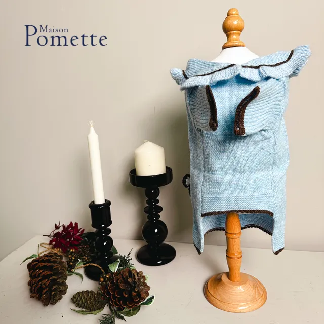 【Maison Pomette】萌熊星辰暖萌毛衣.2色 狗狗衣服 S-XL(瑪頌·波美特)