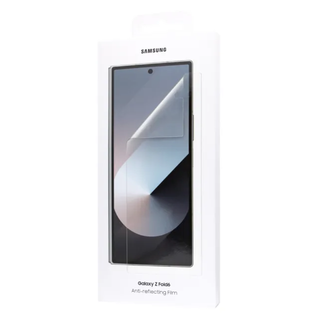 【Samsung 三星】Galaxy Z Fold6 原廠抗反光螢幕保護貼 -內附 2片保貼(EF-UF956)