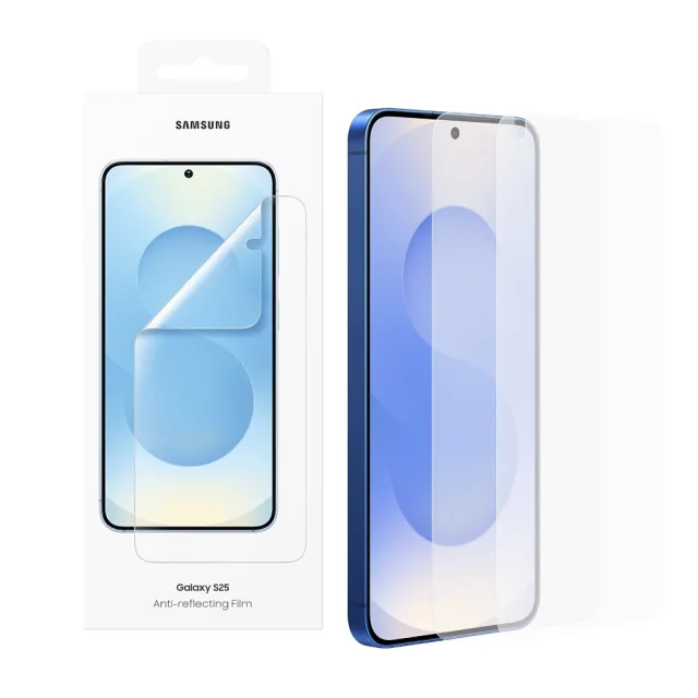 【Samsung 三星】Galaxy S25 原廠抗反光螢幕保護貼 -內附 2片保貼(EF-US931)（其他規格）