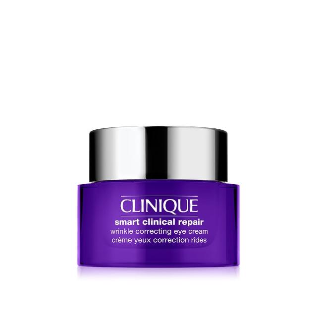 【CLINIQUE 倩碧】天才超緊無痕眼霜15ml(4周擊退眼周紋路 放大明亮雙眼/玻尿酸/胜肽)