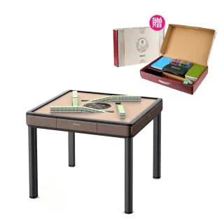 【輝葉良品】天胡一號 電動麻將桌HYG-W02_餐桌款 雙1212(含蓋板/全配6件/過山車/電子靜音骰/熱風除濕)