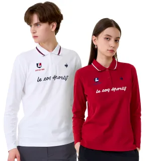 【LE COQ SPORTIF 公雞】吸濕排汗長袖POLO衫 男女款 3色 LWW21041_LWW22041