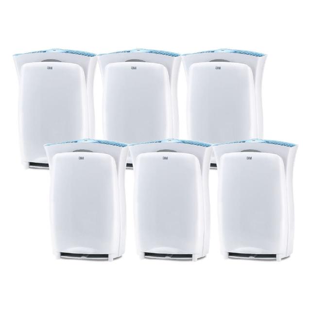 【N95口罩濾淨原理】3M 超濾淨型進階版6坪負離子空氣清淨機CHIMSPD-01UCRC-1(超值尾牙6入組)