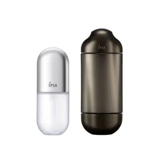 【IPSA 茵芙莎】官方直營 黑金水歸0組 抗老/精華液/化妝水(極境新生修護精華露 150ml + 修護歸0精華50ml)