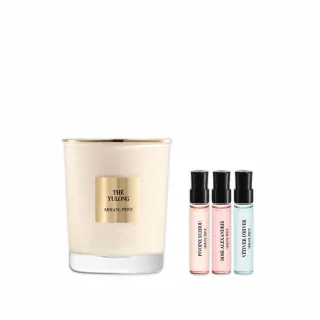 【ARMANI 亞曼尼】官方直營 高級訂製淡香水花園系列 香氛蠟燭 175g(GA/蠟燭/聖誕禮物/交換禮物/跨年禮物)