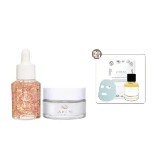 【森SHEN】益菌養膚組(花瓣精露30ml+新生肌光保濕霜20ml)