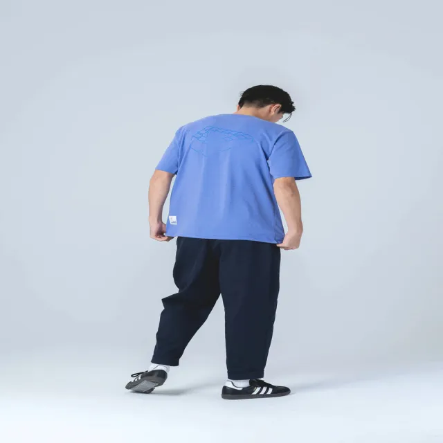 【HUTCH】Alpha Cotton Tee 男 T恤 上衣 休閒短袖 紫(TS005-23-PUR)