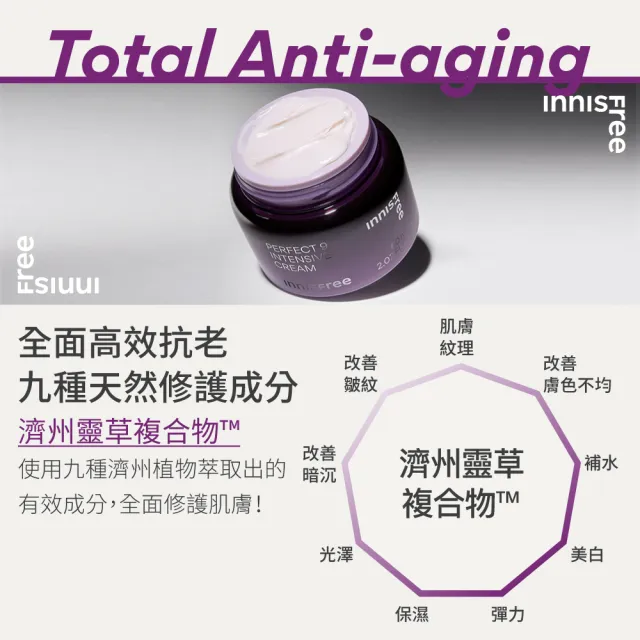 【INNISFREE】官方直營 九重完美青春再生活膚霜 60ml