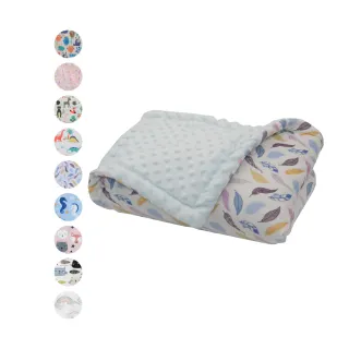 【OhBabyLying】冬季夾棉款荳荳毯(寢具/嬰兒蓋被/超柔軟蓋毯/推車蓋毯/小被被/絨毛毯/安撫毯)