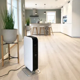 【挪威 mill 米爾】葉片式電暖器/暖氣機/電暖爐 AB-H1500DN(適用空間6-8坪)