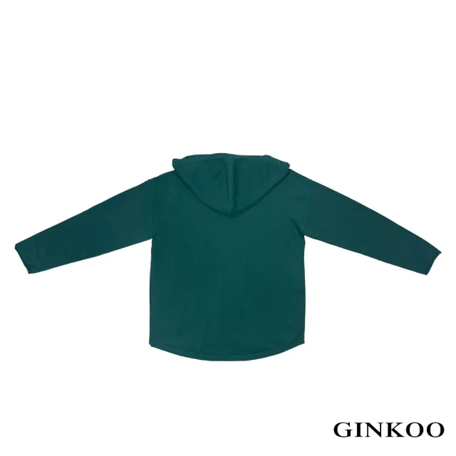 【GINKOO 俊克】連帽針織上衣