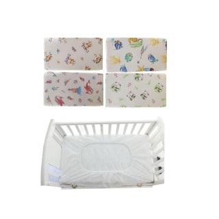 【Mommywant】純綿透氣保潔墊-床笠款(尿布墊/保潔墊/溢奶墊/嬰兒隔尿墊/產褥墊/寵物墊/老人護理保潔墊)