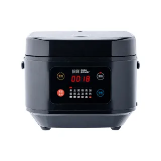 【CookPower 鍋寶】微電腦多功能電子鍋6人份-黑(RCO-360)