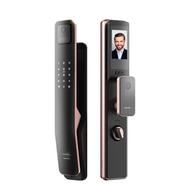 【arpha】K1 Ultra 人臉辨識指靜脈靜音智慧電子鎖