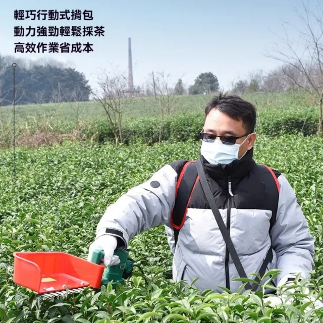 【巧可】無刷電動採茶機 茶葉採摘機 草莓修剪機 綠籬機(手持式採茶器 SK5防鏽刀片 可調擋闆)