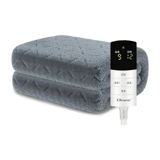 【Dowai 多偉】微電腦單人可水洗石墨烯電熱毯EL-106(一鍵除蟎、12小時定時)