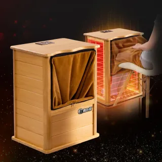 【MOLIJIA 魔力家】知足常熱遠紅外線桑拿桶-大型-單口版/泡腳桶/足浴機/蒸腳機/烘腳機/暖腳機(BY010079)