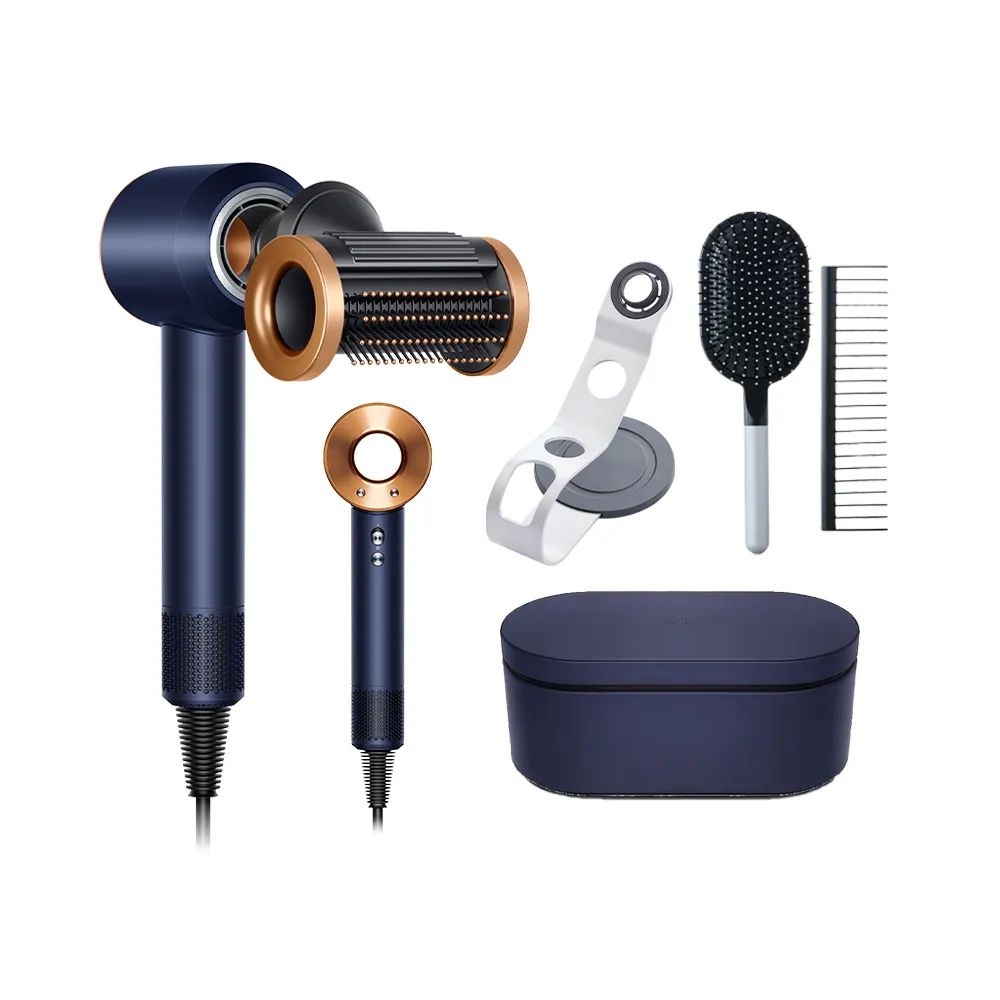 dyson 戴森】HD15 Supersonic 吹風機溫控負離子(普魯士藍限定配色禮盒版) 