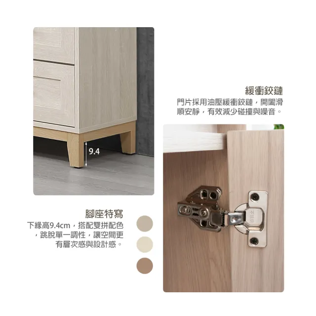 【麗得傢居】維特2.6尺坐式鞋櫃 穿鞋凳 玄關穿鞋櫃 坐式矮鞋櫃(台灣製造 專人配送)