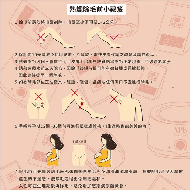 【MPB 巴黎小姐】奶油白溫控熱蠟機x1入(除毛膏 蜜蠟 熱蠟機 鬍鬚 雷射 電動刀儀 孕婦 脫毛 母親節禮物)