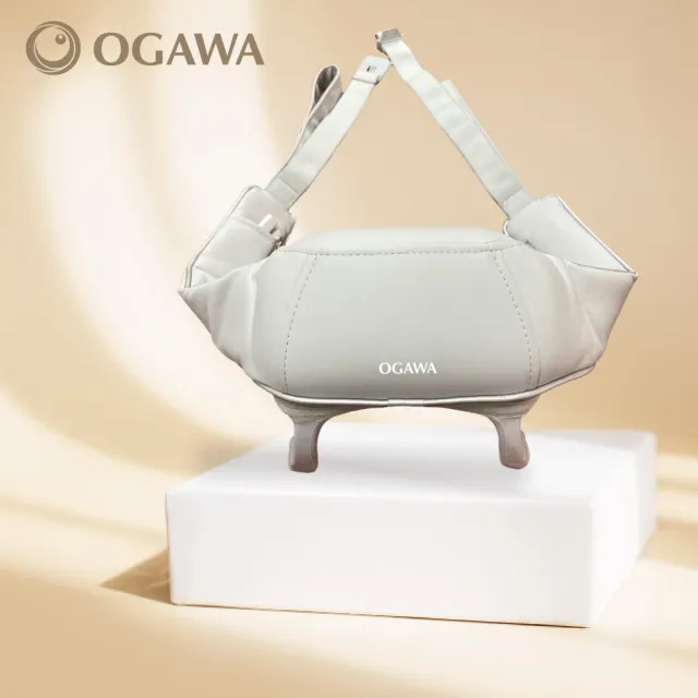 【OGAWA】免手持無線鬆鬆肩OG-1213K(肩頸按摩器/頸部按摩器/手持按摩器/按摩用品/肩頸揉捏/肩頸熱敷)