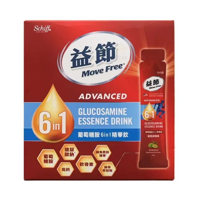 【Star 星】益節 葡萄糖胺六合一精華飲30包(六合一精華飲 25毫升 X 30包)