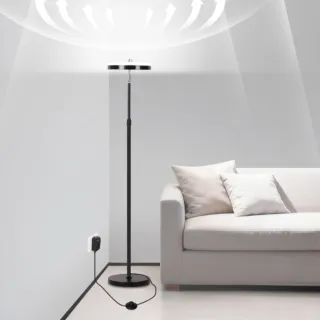 【諾必行】落地燈 地上裝飾 25x180cm(房間增亮燈 臥室氛圍燈 立式補光燈)