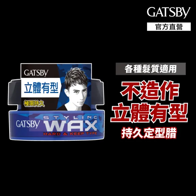 【GATSBY】持久定型腊80g