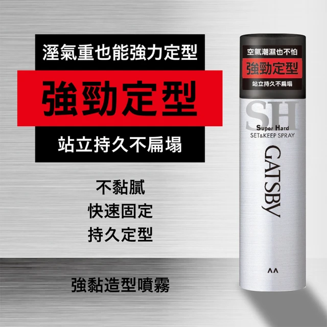 【2026最新】全天候不塌陷的秘密！GATSBY 強黏造型噴霧 262ml 深度評測與推薦